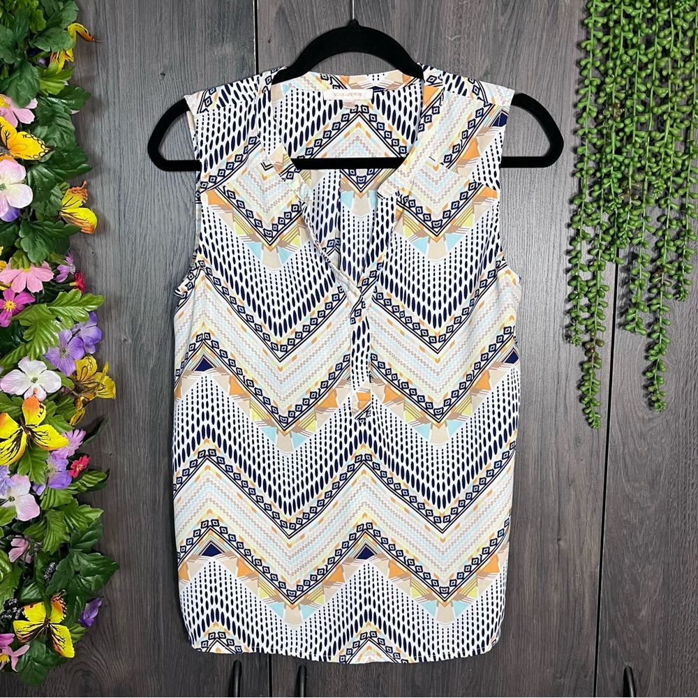 .^💙2/$40💙Anthropologie Skies Are Blue Sleeveless Size Medium